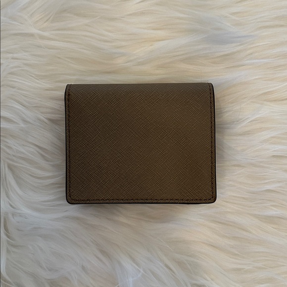 Michael Kors Taupe Wallet with Gold Logo - Picture 5 of 6